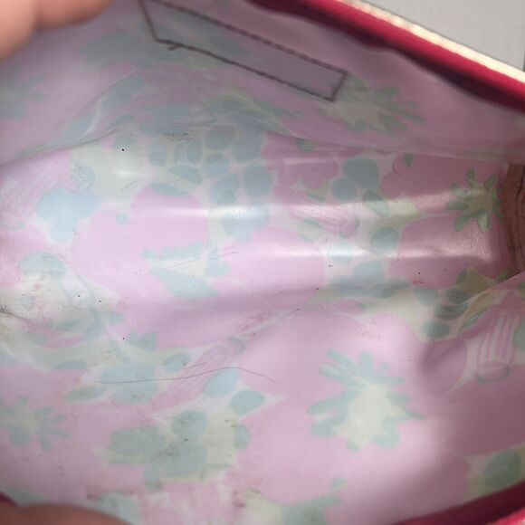 Lily Pulitzer For Estee Lauder Floral Cosmetic Travel Toiletry Bag Zip Up Lot - Picture 12 of 14